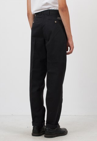 VINTAGE BLACK TROUSERS BOTTOMS