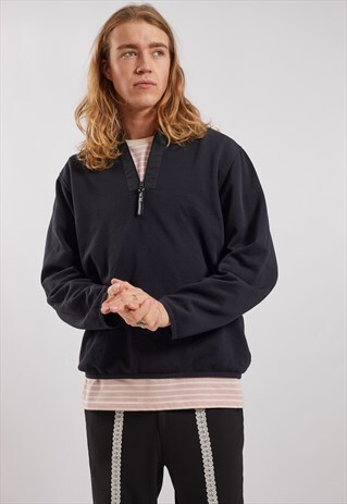 VINTAGE TOMMY HILFIGER 1/4 ZIP SWEATSHIRT