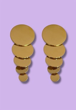 Statement earrings circles