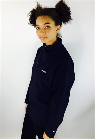 REEBOK FLEECE ROLL NECK SWEATSHIRT FLEECE
