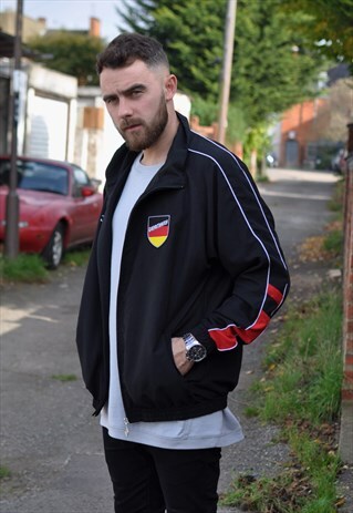 VINTAGE 90'S ADIDAS GERMANY WINDBREAKER TRACK JACKET
