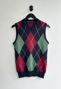 Dsquared2 Lana Wool Vest Sleeveless Jumper Sweater