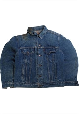 Vintage 90's Levi's Denim Jacket Button Up Heavyweight