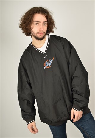 VINTAGE NIKE WINDBREAKER SWEATSHIRT IN PURPLE