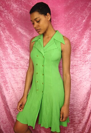 GREEN LIME SUMMER DRESS
