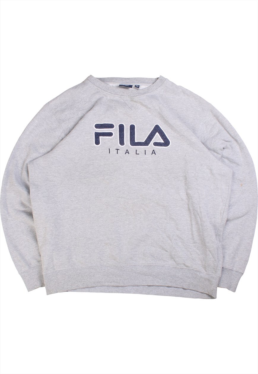 Fila gray outlet sweatshirt