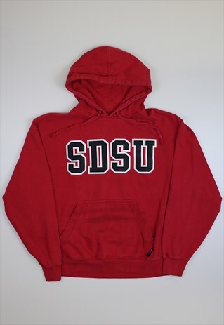 Vintage 'SDSU' Red Hoodie | Atlas Vintage | ASOS Marketplace