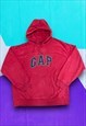 Vintage Men's Red Gap Hoodie 