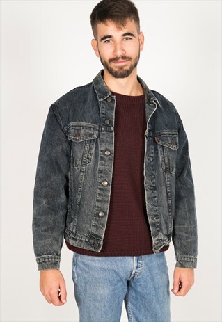 VINTAGE 80S LEVIS DENIM JACKET / R497