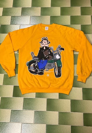 VINTAGE 90S 1993 POPEYE THE SAILOR MAN SWEATSHIRT CREWNECK