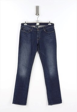 Levi's Slim Fit Low Waist Jeans in Dark Denim - W32 - L34