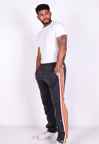 VINTAGE ADIDAS POPPER TRACKSUIT BOTTOMS AWTR8