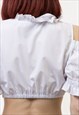 AUSTRIAN BAVARIAN OCTOBERFEST TYROL COTTON CROP TOP 4928