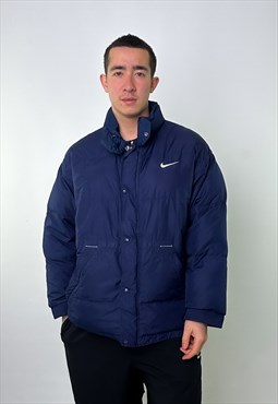 Navy Blue 90s The North Face 700 Series Nuptse Puffer Jacket