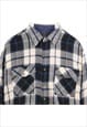 VINTAGE 90'S BACK PACKER SHIRT CHECK LONG SLEEVE BUTTON UP