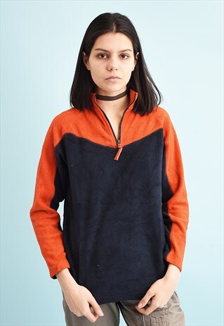 90'S RETRO ATHLEISURE SPORTS FLEECE SWEATSHIRT