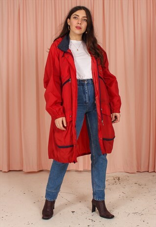VINTAGE K-WAY WATERPROOF COAT