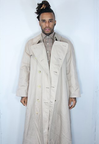 BURBERRY DOUBLE PANEL TRENCH COAT