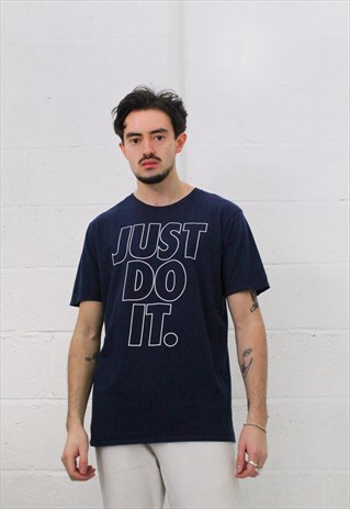 VINTAGE NIKE SCRIPT LOGO T-SHIRT