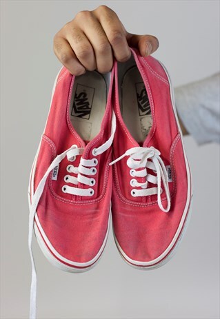 VINTAGE VANS PINK TRAINERS