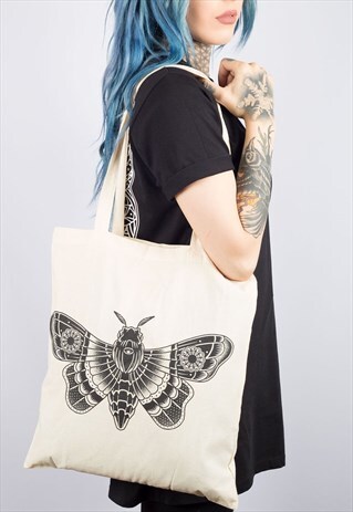 MOTH TOTE BAG