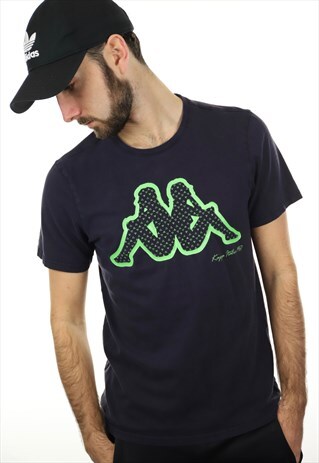 VINTAGE KAPPA T SHIRT NAVY