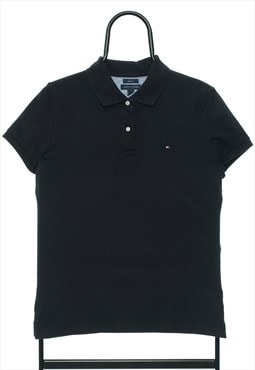 Vintage Tommy Hilfiger Black Polo Shirt Womens