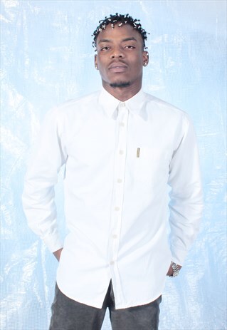 VINTAGE ARMANI JEANS WHITE SHIRT