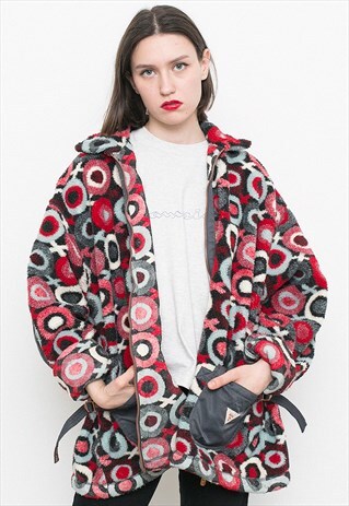 RED FLEECE JACKET
