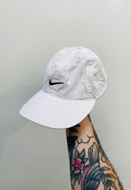 Vintage 1994 Nike White Embroidered Hat Cap