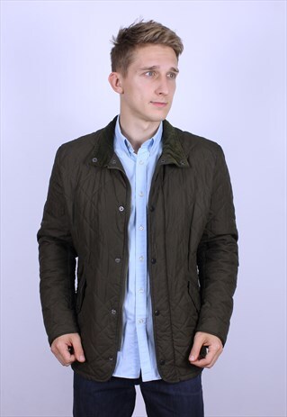 VINTAGE MENS BARBOUR QUILTED JACKET