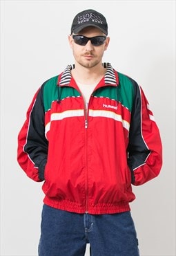Hummel track jacket vintage 90's zip up tracksuit top