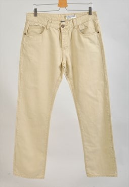 Vintage 00s jeans in beige