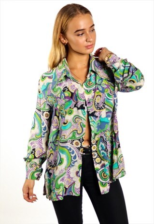 VINTAGE PATTERNED SHIRT S840