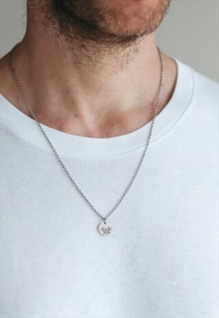 simple gold necklace in 10 grams