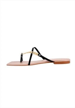 Flip-Flop Slippers Clip Toe Flats