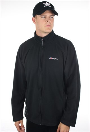 VINTAGE BERGHAUS FULL ZIP FLEECE TOP