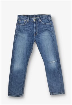 Vintage Levi's 513 Distressed Jeans Blue W33 L28 BV19101