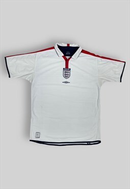 Vintage Umbro England 2003-05 Reversible Home Shirt