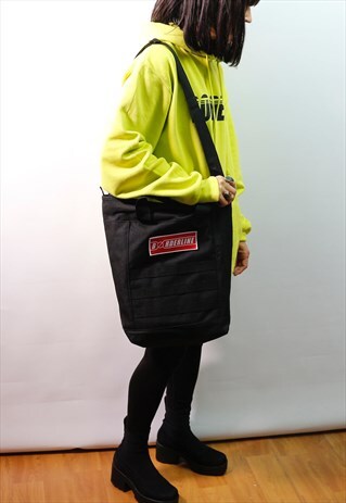 UTILITY TOTE BAG RED PATCH
