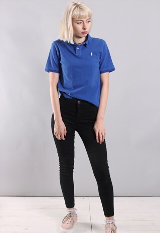 VINTAGE POLO RALPH LAUREN FITTED POLO SHIRT
