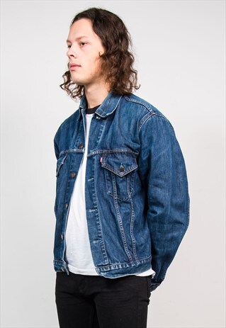 90'S VINTAGE BLUE DENIM LEVI'S JACKET