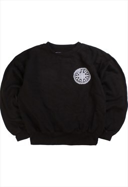Vintage  Pacific & Co Sweatshirt Back Print Crewneck Black