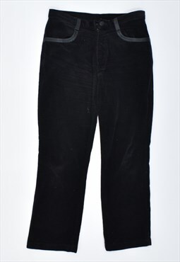 Vintage 90's Roberto Cavalli Corduroy Trousers Black