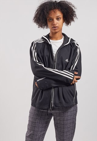 VINTAGE ADIDAS ZIP-UP HOODIE