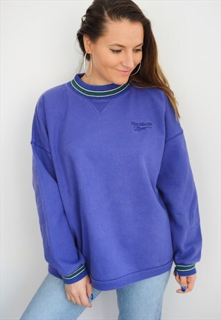 90'S REEBOK VINTAGE SWEATSHIRT/ JUMPER MADE IN CANADA