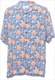 Vintage Floral Hawaiian Shirt - XL