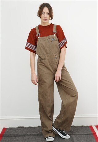 CALVIN KLEIN MINK BROWN DUNGAREES