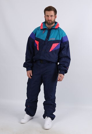 VINTAGE Y2K NEVICA FULL SKI SUIT SNOW UK XL 44 - 46" (E3H)