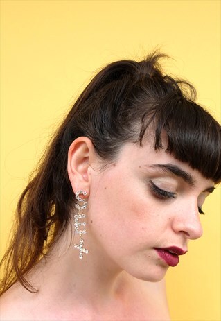 DIAMANTE SEX EARRINGS
